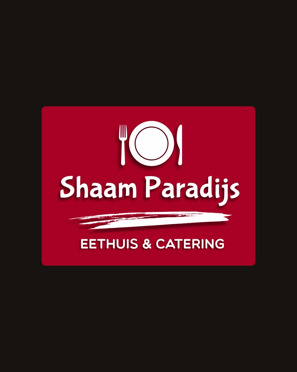 Logo-ontwerp voor Shaam Paradijs Eethuis & Catering door ZON Reclame.